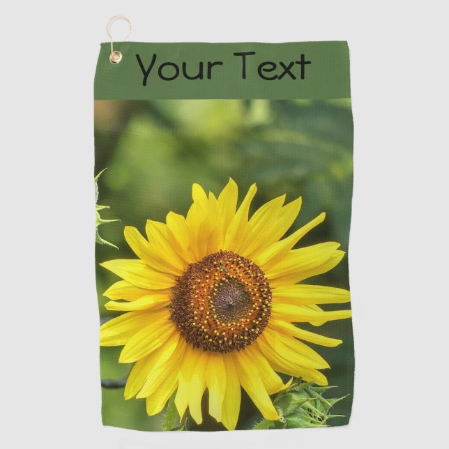 Toalla De Golf Girasol (Anverso)