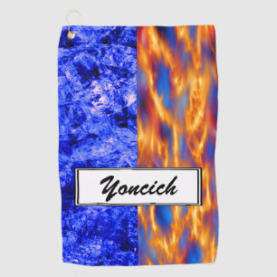 Toalla De Golf Glaciem et Ignis por Kenneth Yoncich