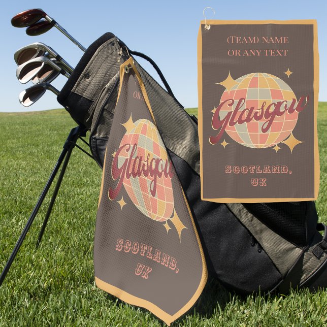Toalla De Golf Glasgow City Scotland Reino Unido (Subido por el creador)