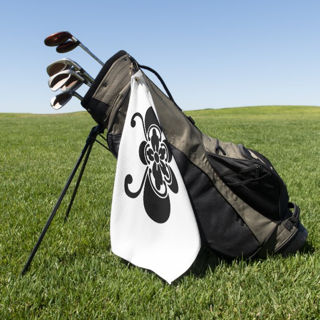 Toalla De Golf Goka en forma de mariposa (Verde)