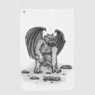 Toalla De Golf Golem Gargoyle
