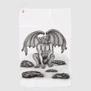 Toalla De Golf Golem Gargoyle