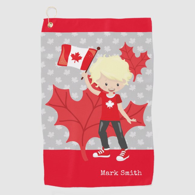 Toalla De Golf Golf Canada   (Anverso)