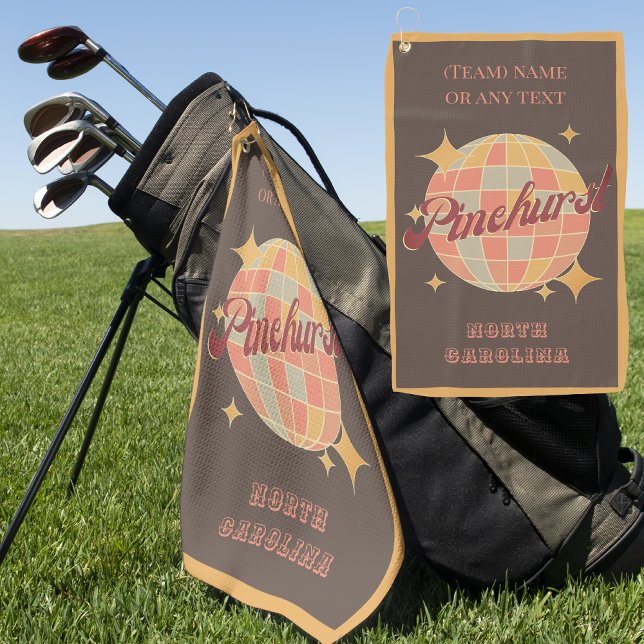 Toalla De Golf Golf de Pinehurst City North Carolina (Subido por el creador)