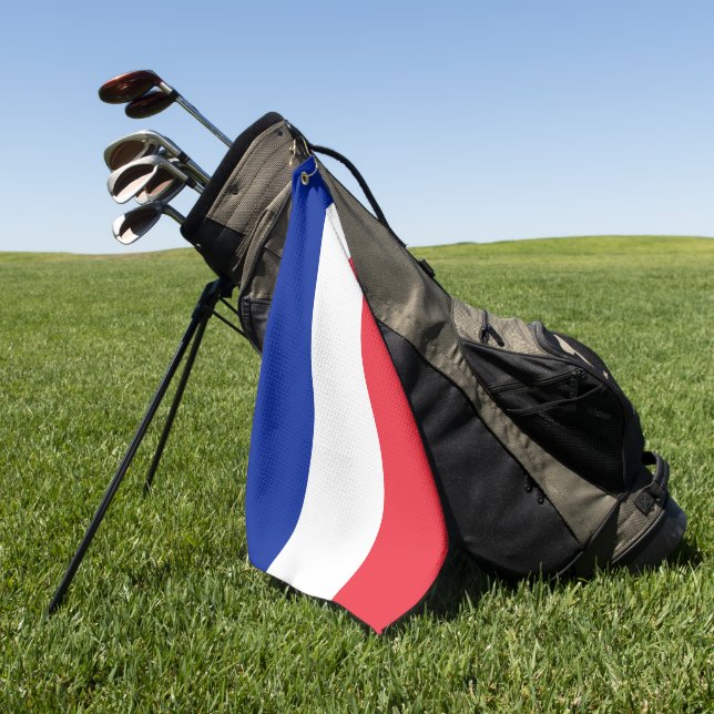 Toalla De Golf Golf Francia y Bandera Francesa, Golf París / Depo (Verde)
