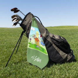 Toalla De Golf Golf Funny Personalizado