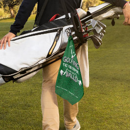 Toalla De Golf Golf No Para Todos Se Necesitan Muchas Bolas