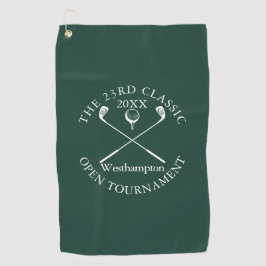 Toalla De Golf Golf Tournament Classic Event Emerald Green
