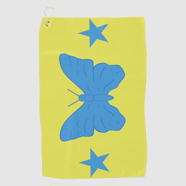 Toalla De Golf Golf Towel with flag of Bady Bassit (Anverso)