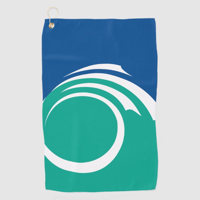 Toalla De Golf Golf Towel with flag of Ottawa, Canada (Anverso)