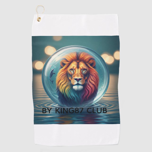 Toalla De Golf Golfer Hat  (Anverso)