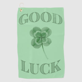 Toalla De Golf Good Luck Clover 