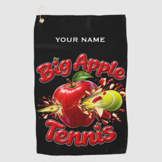 Toalla De Golf Gran Manzana de Tenis - Torneo de Tenis de Nueva Y