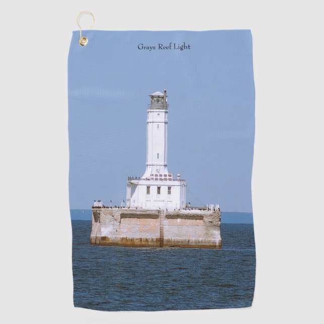 Toalla de golf Grays Reef Light (Anverso)
