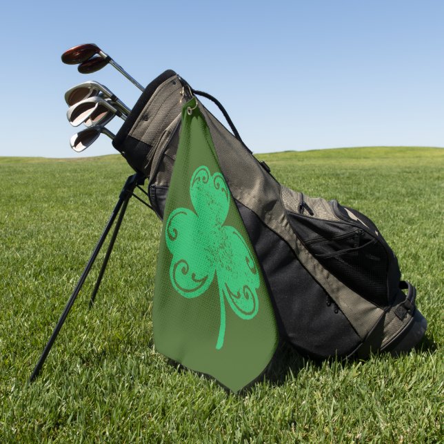 Toalla De Golf Green Clover