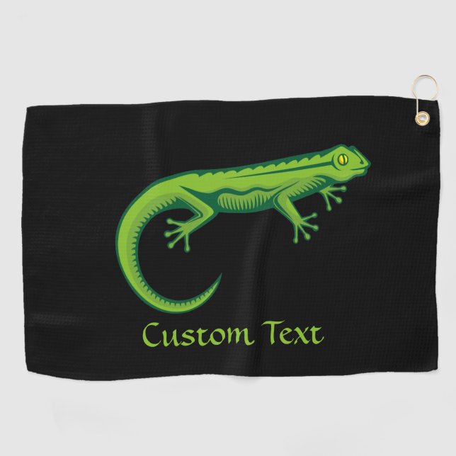 Toalla de golf Green Lizard (Horizontal)