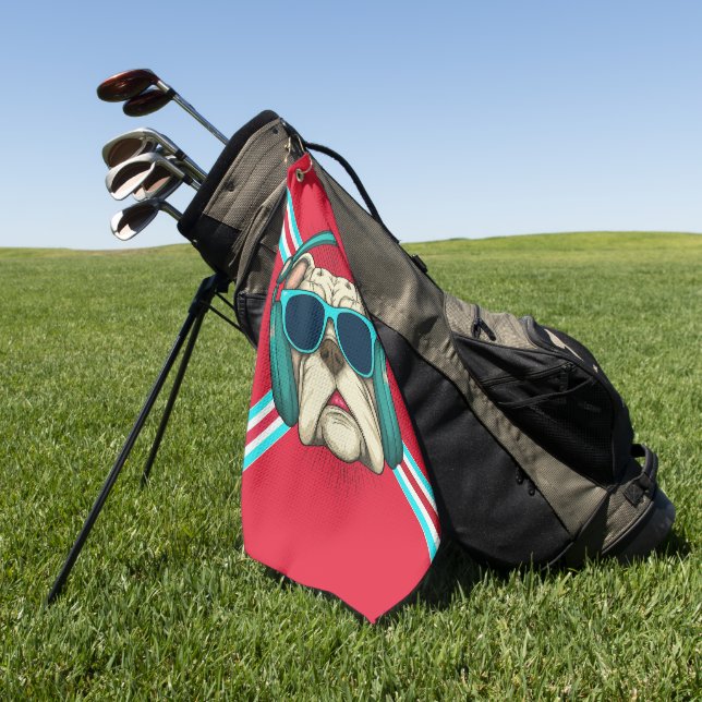 Toalla De Golf Groove Pup (Verde)