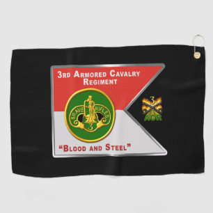 Toalla De Golf Guardián del Regimiento de Caballería Armado 3