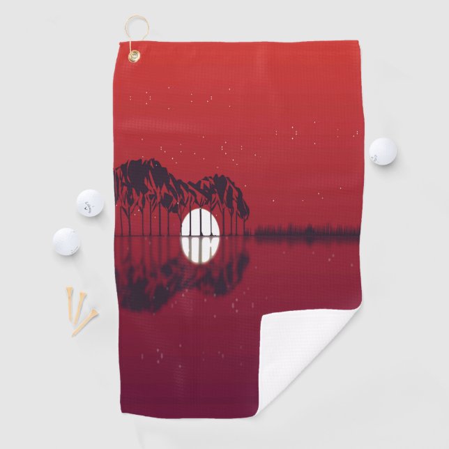 Toalla De Golf Guitar Cove (In situ)