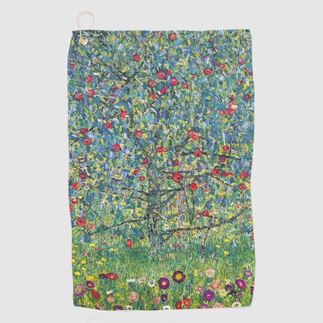 Toalla De Golf Gustav Klimt - Árbol de manzanas (Anverso)