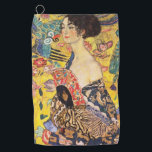 Toalla De Golf Gustav Klimt Lady Con Ventilador<br><div class="desc">Gustav Klimt Lady Con Ventilador</div>