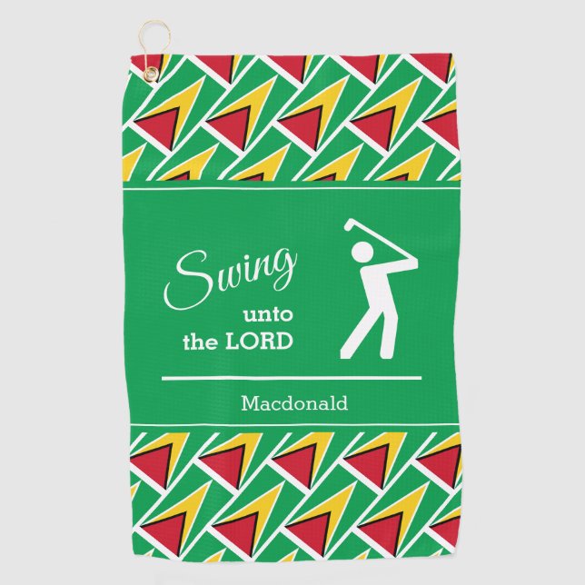 Toalla De Golf GUYANA Personalizado (Anverso)