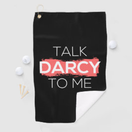 Toalla De Golf Hable Darcy Conmigo