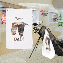 Toalla De Golf Halcón "Mejor Papá" del Día del Padre