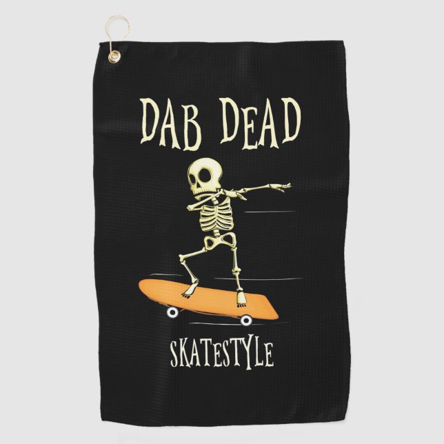 Toalla De Golf Halloween Dabbing (Anverso)