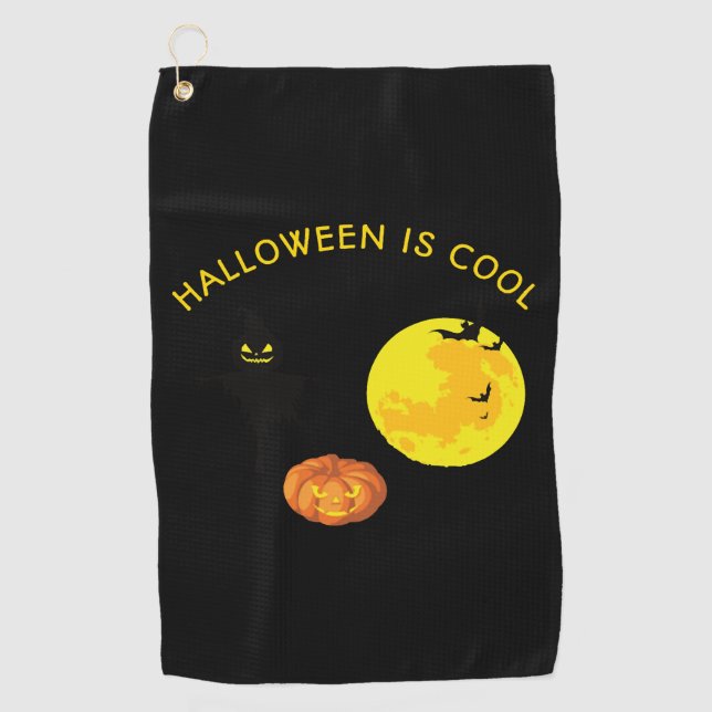 Toalla De Golf Halloween es genial (Anverso)