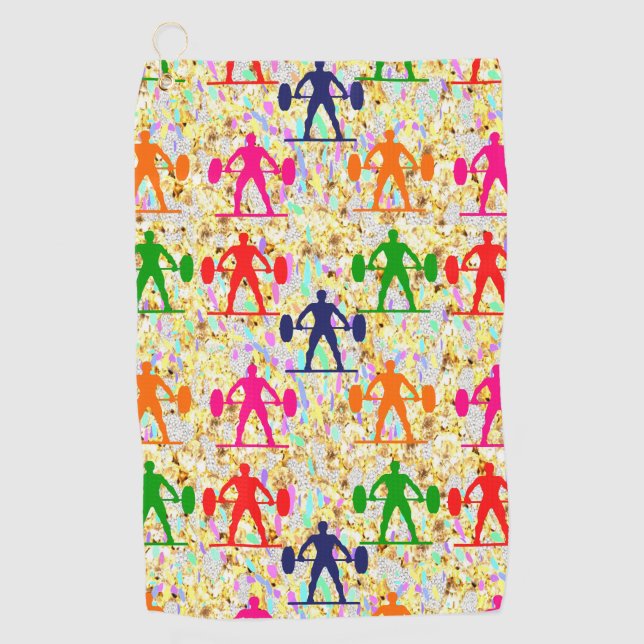 Toalla De Golf Halterofilia (Anverso)