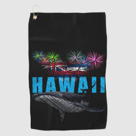TOALLA DE GOLF HAWAII NYE POLYNESIAN TRIBAL HUMPBACK