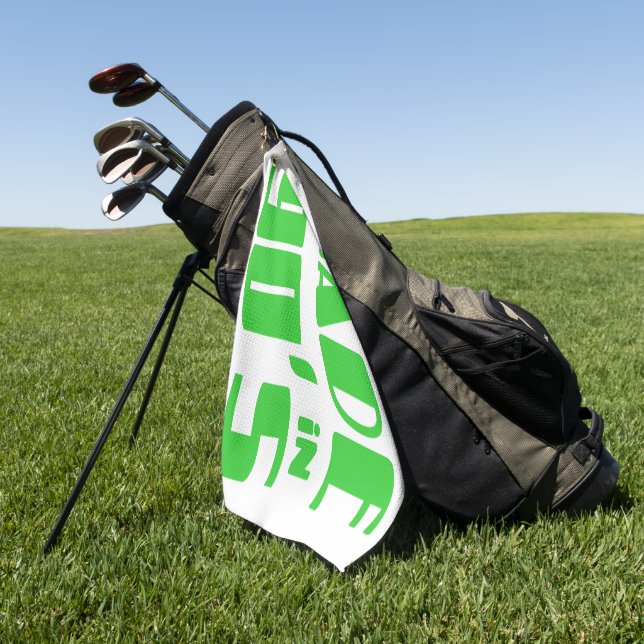 Toalla De Golf Hecho en los 90 (Verde)