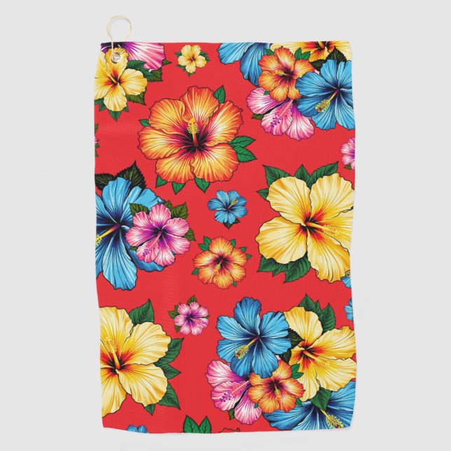 Toalla De Golf Hibiscus tropical (Anverso)