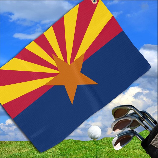 Toalla De Golf Hinchas de golf y deportes del estado de Arizona (Subido por el creador)