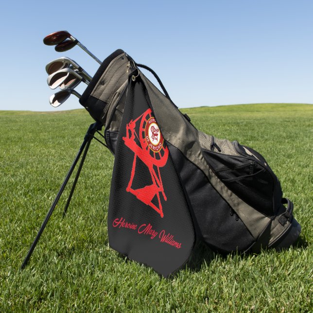 TOALLA DE GOLF HOJ (Verde)