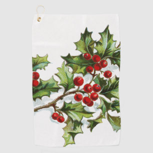 Toalla De Golf HollyBerries 001