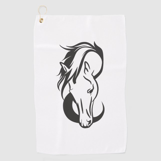 Toalla De Golf Horse Logo (Anverso)