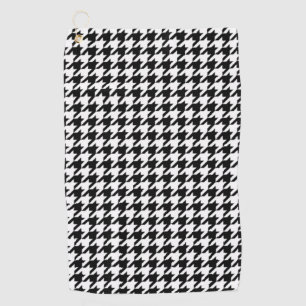 Toalla De Golf Houndstaso negro y blanco