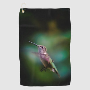 Toalla De Golf Hummingbird - Fotografía original