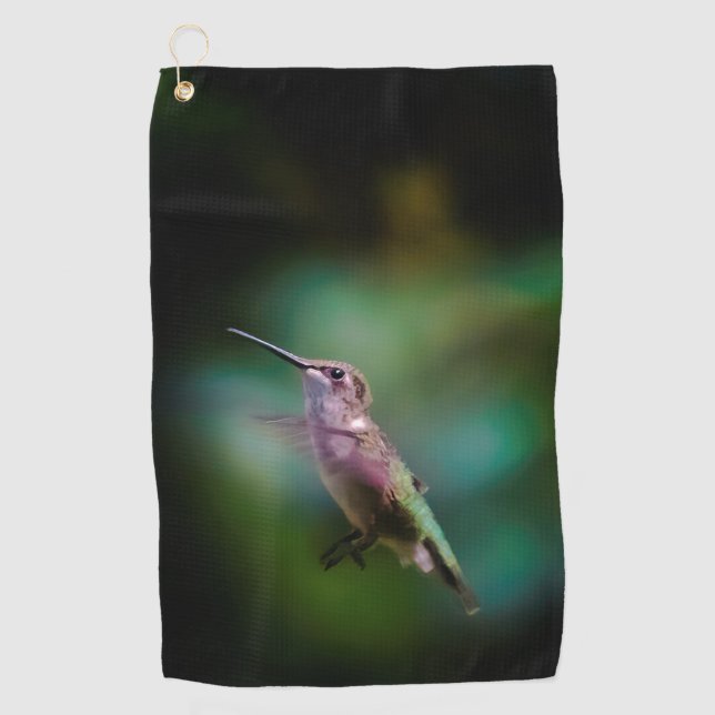 Toalla De Golf Hummingbird - Fotografía original (Anverso)