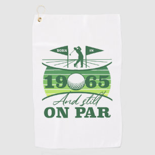 Toalla De Golf Humor de golf de 1965 a 60 años