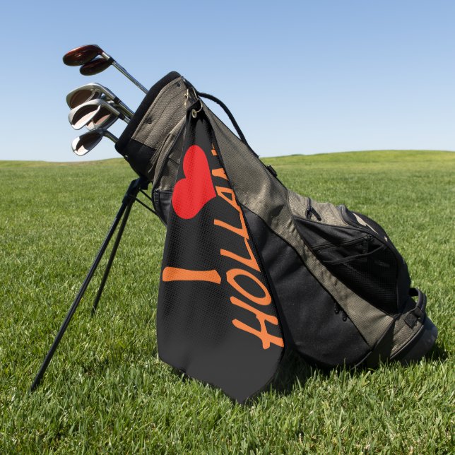 Toalla De Golf I Heart Holland o en bk gtcnt (Verde)