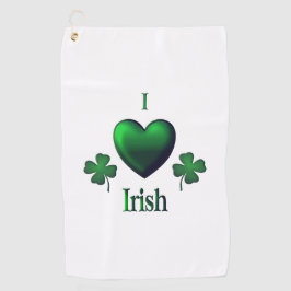 Toalla De Golf I Heart Irish