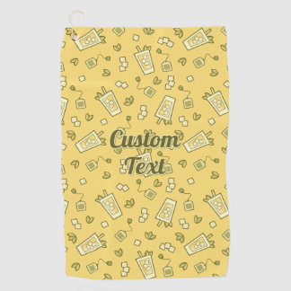 Toalla de golf Iced Tea Pattern