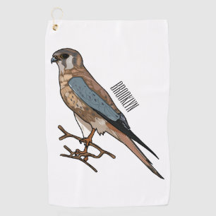 Toalla De Golf Ilustracion de personalizado de aves de corral de