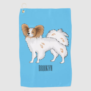 Toalla De Golf Ilustracion de personalizado papillon