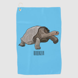 Toalla De Golf Ilustracion personalizado de tortugas de Galápagos