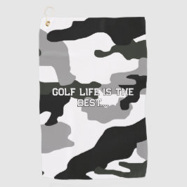 Toalla De Golf Impresión del camuflaje gris urbano nº 15