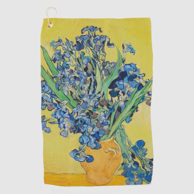 Toalla De Golf Irises Vincent van Gogh (Anverso)